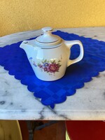 Hollóházi porcelán négy személyes kávéfőző kiöntője.