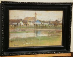 Maróti Major Jenő (1871-1945) : Faluszéle
