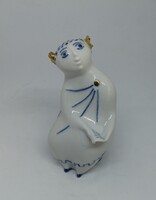 Zsolnay porcelán Török János figura!