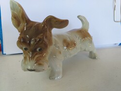 Bachkunst porcelán kutya figura