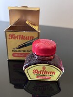 BONTATLAN EREDETI DOBOZÁBAN Pelikan Tinta50ml 1948-1950 !!! Piros !!!