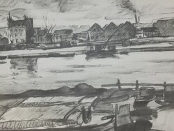 Vass Elemér lithograph