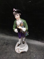 Dresden Porcelain Figurative Statue, 12 cm tall. 34247b