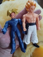 Dragon ball figurák és 2 db Burger Kinga figura