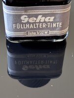 JÓ ÁR !!! RITKA !!! BONTATLAN EREDETI GEHA 50ml 1955 körül !!! Kék !!!