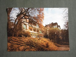 Képeslap,Budapest,Budakeszi,Korányi Frigyes szanatórium látkép,részlet,1977-