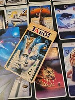 Ritka Rohrig Tarot eredeti első Aquamarin Verlag német kiadás tarot kártya ritkaság