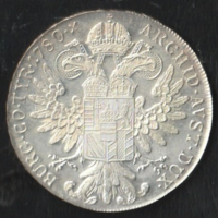 Mária Terézia 1 tallér 1780