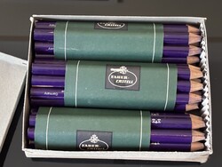 NOS !!! 36x AW FABER CASTELL 698 50-es Vastag Lila Ceruza