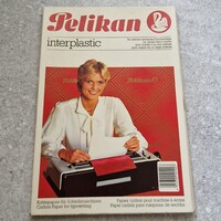 Retro PELIKÁN indigó fekete