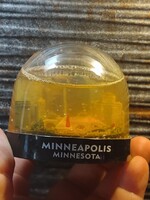 Hógömb  Minneapolis Minnesota  asztaldísz