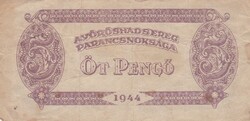 5    Pengő    1944