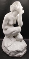 Kisfaludi Strobl Zsigmond: Törölköző nő, 31 cm-es. 3735b