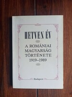 Hetven év. A romániai magyarság története. 1919-1989. Szerk.: Diószegi László, R. Süle Andrea.