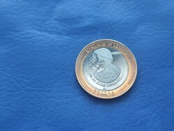 LESOTHO 5 MALOTI 2016 FÜGGETLENSÉG 50.ÉVFORDULÓ! BIMETÁL! RITKA! UNC!