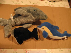 3 pcs dolphin plush figure, Flipper package
