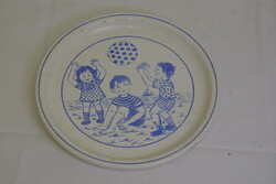 Gránit kerámia tányér vintage mintával A251