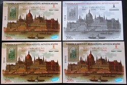 IM11g / 1997 Millecentenárium emlékív teljes garnitúra azonos sorszámvéggel, ( felülnyomott )