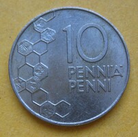 Finnország 10 pennia 1990 (B30)