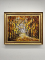 Autumn Nature - Oil Painting