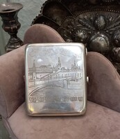 Antik Ezüst Cigarettatárca