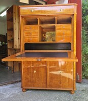 Biedermeier írószekreter restaurálva