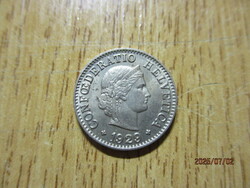 Helvetia 5 Rappen 1929.-1946  2 db egyben  XF/aUNC