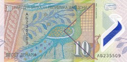 10    Dinár       2018        Macedonia