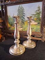 ANTIK EZÜST BÉCSI BIEDERMEIER GYERTYATARTÓ 1840
