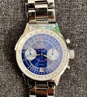 Poljot Blue Angel Navitimer chronograph karóra