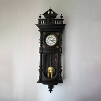 Ónémet felesütős kétsúlyos falióra