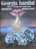 GEORGIA BARÁTAI !!! E R E D E T I !!! 1982 !!! Mozi Film Plakát Poszter VG