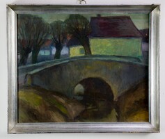 S. Unger Károly (1919 - 1977) : Kőhíd - 03670
