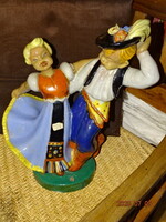 ART DECO KOMLÓS KERÁMIA TÁNCOLÓ PÁR 41 CM !!!!