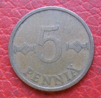 Finnország 5 pennia 1971 (B50)