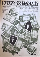 VISSZASZÁMLÁLÁS !!! E R E D E T I !!! 1986 !!! Mozi Film Plakát Poszter VG