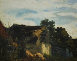 Berkes Ilona (1883- ) : Düledező ház
