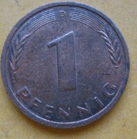 NSZK 1 pfennig 1986 D (B67)
