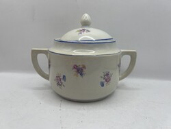 Zsolnay porcelán cukortartó. 7114