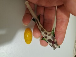 Murano üveg halacska és gomb