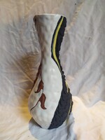 Király Károly iparművészeti kerámia váza