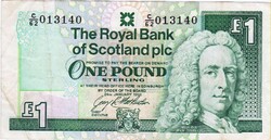 Skócis 1 font sterling 1996 G