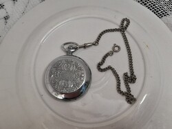 Meseszép Molnija gyűjtői állapotú zsebóra + zsebóralánc