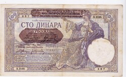 Szerbia 100 dínár 1941 G