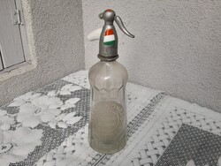 1939-es Magyar porcelán fejes szódásüveg