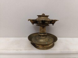 Antik Tibet tibeti buddha bronz olaj mécses buddhista szertartási eszköz olajmécses 507 2951