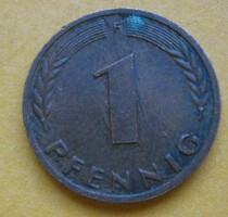 NSZK 1 pfennig 1968 F (B81)