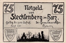 75 Pfennig 1921   Németország