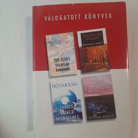 Válogatott könyvek sorozat /Tom Clancy,Nicholas Sparks, J.V.Marshall, Elaine Kagan/ 2001.