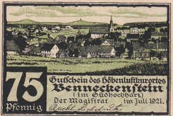 75 Pfennig 1921   Németország